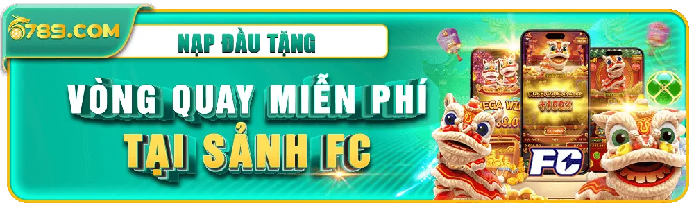 Vòng quay miễn phí tại 6789.fo sảnh FC
